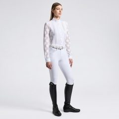CT PERFORATED JACQUARD JERSEY L/S 