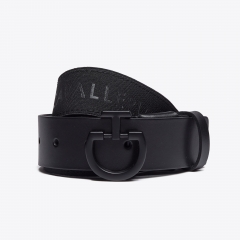 MEN'A DEBOSSED LOGO ELASTIC BELT CT CLASP 