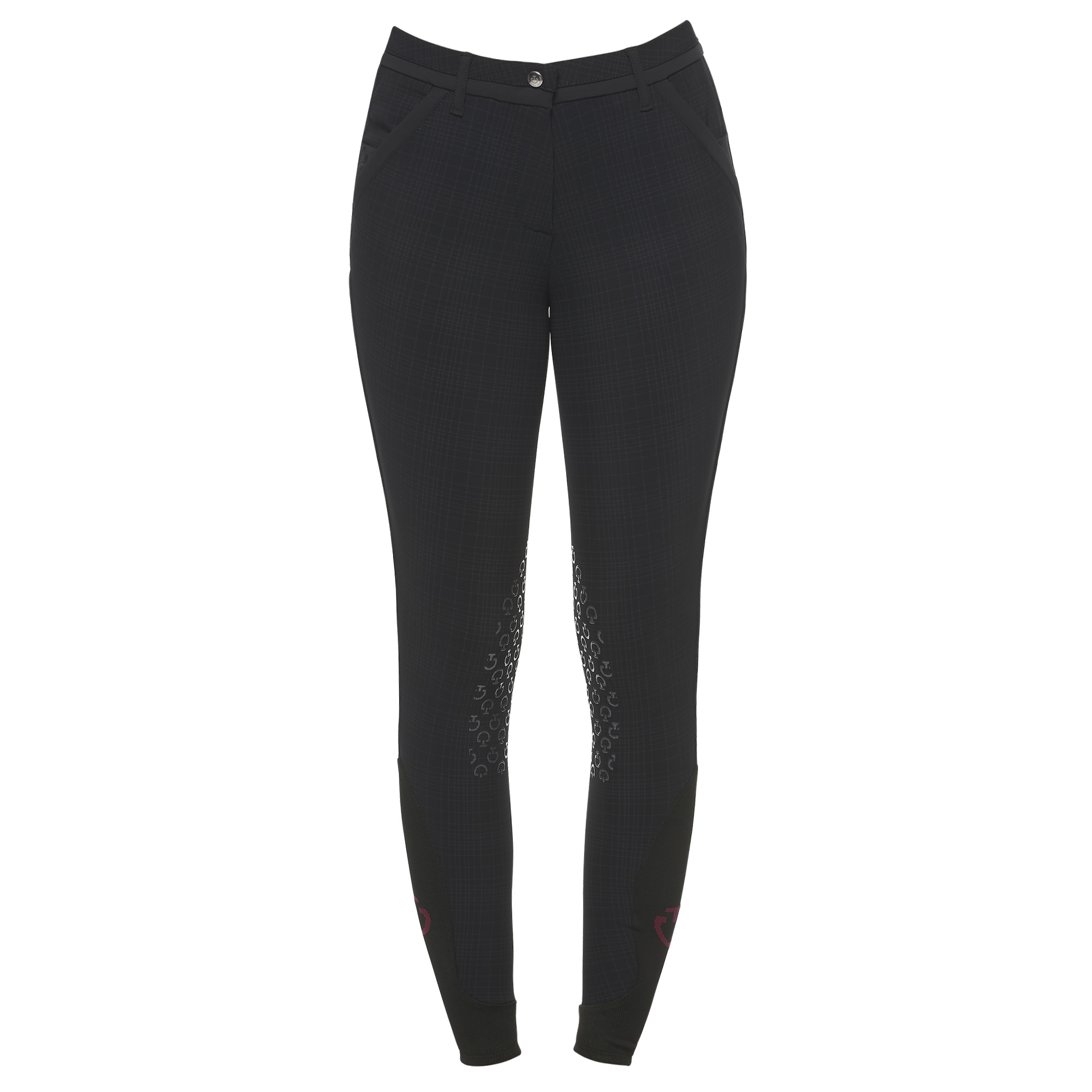 Plaid Print Breeches W/Contrasting Trim Αρχείο Προϊόντων Luxury Sports