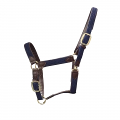 PLAITED NYLON HALTER