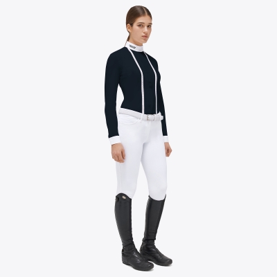 SANGALLO EMBROIDERY JERSEY  L/S COMPETITION SHIRT