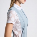  CT PERFORATED JACQUARD JERSEY S/S 
