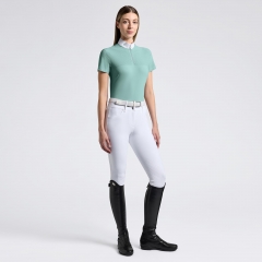 CT PERFORATED JACQUARD JERSEY S/S 