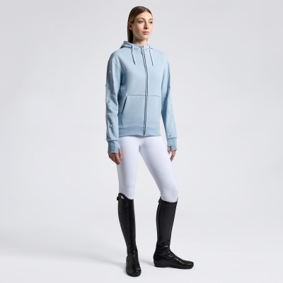 CT DIAGONAL ZIP HOODIE