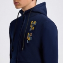  CT DIAGONAL ZIP HOODIE 