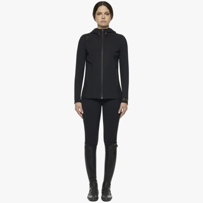 R-EVO JERSEY+TECH KNIT HOODED SOFTSHELL JACKET 