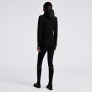 CT HYBRID PUFFER/TECH KNIT HOODED JACKET 