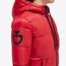  UNISEX ZIP PUFFER W/ TUFTED CT LOGO 