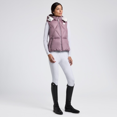 CT HOODED DOWN PADDED NYLON VEST