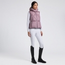  CT HOODED DOWN PADDED NYLON VEST 