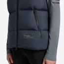  CT Hooded Down Padded Nylon Vest 