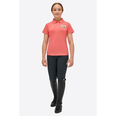 RG GIRL JERSEY S/S TRAINING BUTTON POLO