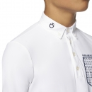  FRONT PRINT POCKET  L/S COMPETITION POLO 