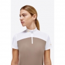  JERSEY MESH INSERT S/S ZIP COMPETITION POLO 