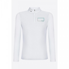 RG JERSEY PIQUET PRINTED LOGO L/S