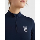  PERFORMANCE HALF ZIP LONGSLEEVE T-SHIRT 