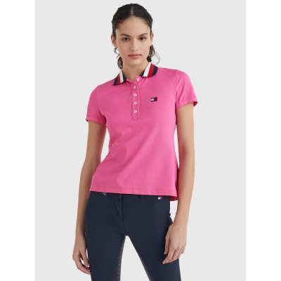 RIBBON TIPPED XOLLAR POLOSHIRT STYLE