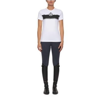 CT ADHESIVE LOGO COTTON T-SHIRT 